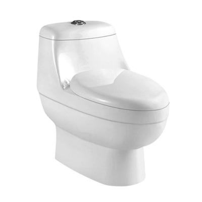 China Dual-Flow YUSON YS24102 3/6L Dual-Flow Rough-in Strap Siphonic Washdown PP Siphon One-Piece Siphon Toilet for sale