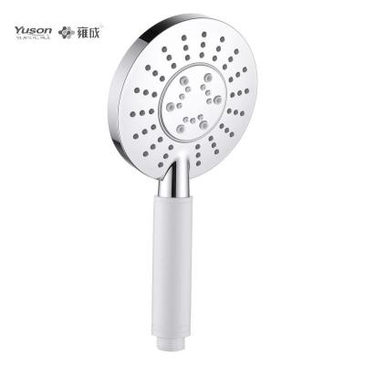 China Modern YUSON YS31592 ABS Chrome Plated Finished Treatment 3 Function Hand Shower With 120mm Panel for sale