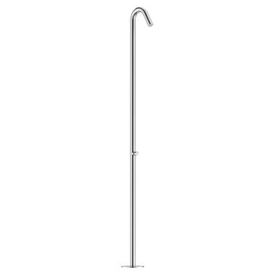 China Floor Stand Faucets YUSON YS78661 Swimming Pool And Outdoor Garden Shower Column With Shower Head Stainless Steel Outdoor Shower Panel for sale