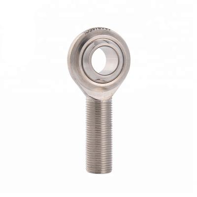 China Maintenance Free Self-Lubricated Type SPOS12EC PTFE Lined Stainless Steel Male Rod End Bearing for sale