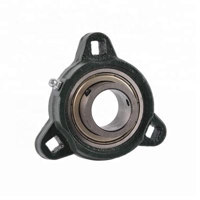 China Building Material Stores High Strength Ductile Iron SBFCT206 Housed Supporting 3 Bolt Light Duty Stable Flanged Unit for sale