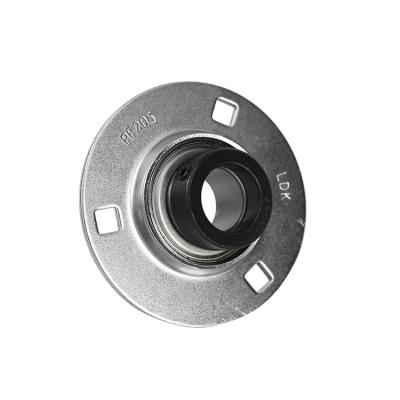 China Factory LDK Stamped Steel Housing SAPF205 3 Unit Bolt Flange Housing for sale