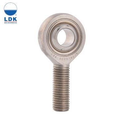 China Low noise. Long duration. High all precision LDK stainless steel heim SCOS14 joint rose pillow ball joint rod end bearing for sale