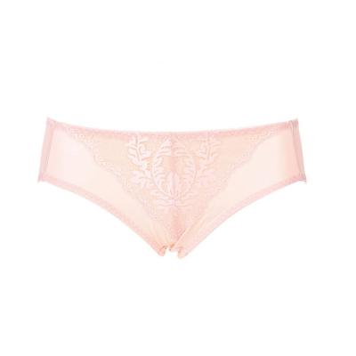 China Breathable Comfortable Embroidery Ventilation Sexy Briefs Sexy Lace Women Cotton Underwear for sale