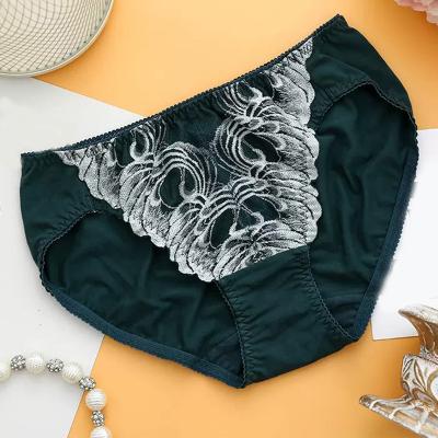 China Breathable High Quality Breathable Lace Close Fitting Comfort Women Underwear Sexy Lady Panties for sale