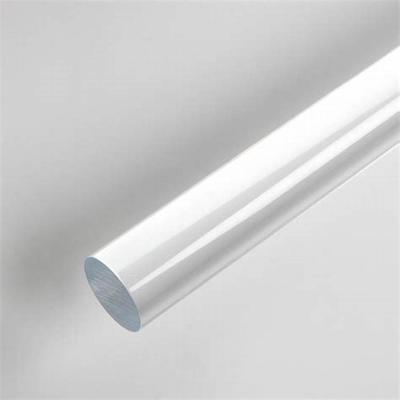 China Lightweight and Supporting Custom Engineering PMMA Cast Plastic Transparent Clear Curtain Acrylic Rods Bar for sale