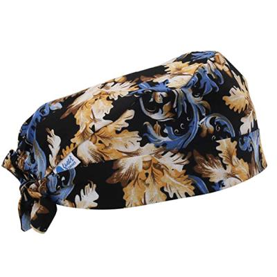 China Wholesale Pure Cotton Breathable Surgical Nurse Cap Doctor For Hospital for sale