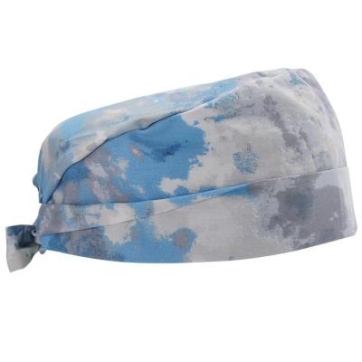 China GUOER Breathable Stylish Large Adjustable Females Scrub Hats With Ponytail for sale