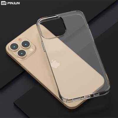 China Precise Hybrid Acrylic Hard Cover Stance Hole Cushion Air Clear Phone Case Shockproof Stylish Shockproof TPU For iPhone 13 Pro Max for sale