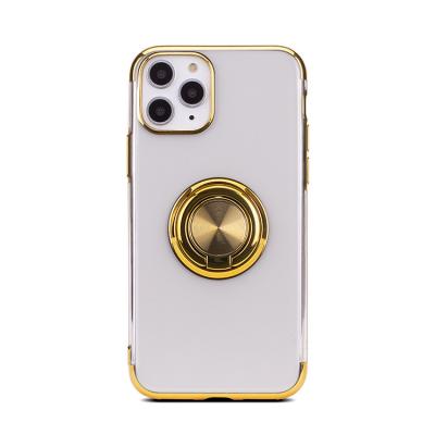 China Eco-friendly for vivo z1 pro soft cover tpu 360 spin ring kickstand phone case electroplating for sale