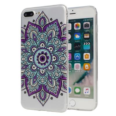 China Factory price tpu colorful drawing flower pattern colored empty drawing tpu phone case for iphone 7 plus case luxury for sale