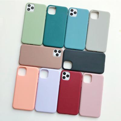 China Hot new products eco-friendly slim 1.5mm frosted soft matte tpu case cover for iphone, for iphone 11 pro case 11 pro 11 max for sale