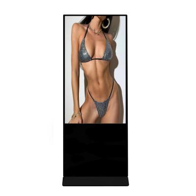 China Android Advertising Touch Screen Computer Totem Touch Screen Vertical Full Hd Indoor Floor Standing Led Digital Signage Kiosk for sale