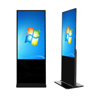 China 55 Inch Indoor Brightness Floor Standing Touch Screen Interactive Media Indoor Digital Signage Advertisement Players for sale