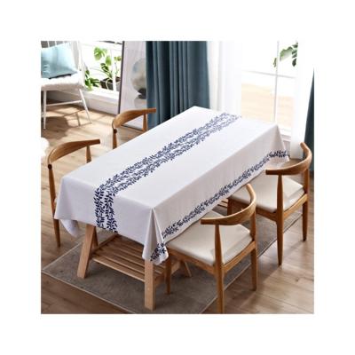 China Waterproof Oil Drain and Scald Proof Modern Waterproof Plastic Tablecloth Various Factory Manufacture Competitive Price for sale