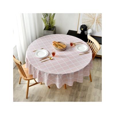 China Waterproof oil drain and scald proof top quality widely used low price premium tablecloth decorama for sale