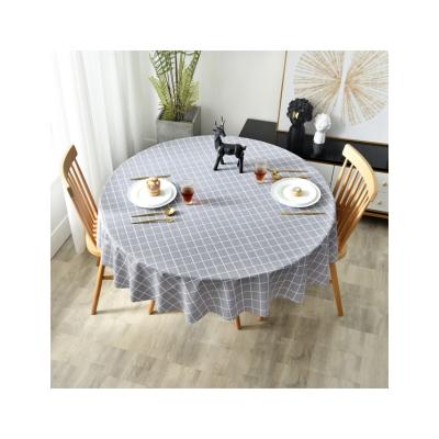 China Waterproof Oil Drain and Scald Proof Latest Design New Arrival Stain Resistant Custom Plastic Tablecloth for sale