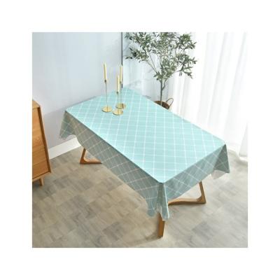 China Waterproof Oil Drain And Scald Proof Professional Cheap Price Household Stain Proof Netting Table Cloth for sale