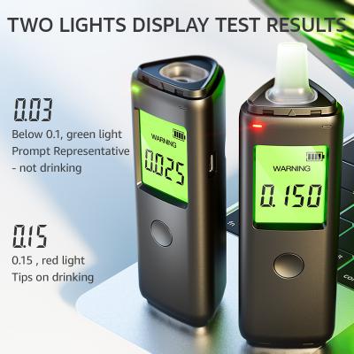 Cina Portachiavi neri Alcol Breathalyzer testatore antipolvere alcol per la casa in vendita