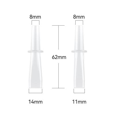 Cina Good Standard Bianco Breathalyzer Mouthpieces usa e getta / Blowpipe per varie macchine in vendita