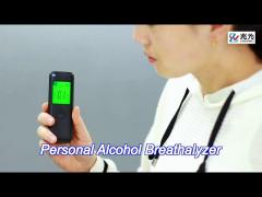 Professional Breathalyzer Alcohol Tester Accurate Bac Tester With Semiconductor Sensor