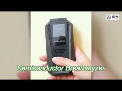 Semiconductor Alcohol Breath Analyser Easy Use Detection Range 0-400Mg/100Ml