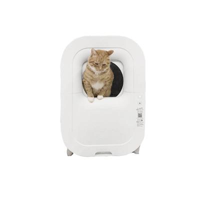 中国 16L自動猫ゴミトイレ デオドライザーとAPP制御 G.W./N.W 16.8/13.5kg 販売のため