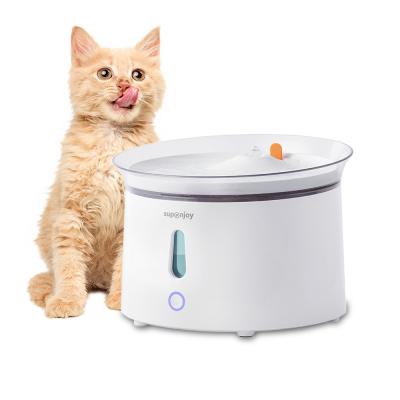 China 2.4L Pet Water Fountain with Self Cleaning and Circulation System G.W./N.W. 1.4/1.5KG for sale