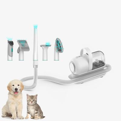 China Professional Pet Grooming Tools Electric Clippers Blades with Vacuum Scissors Kit for sale