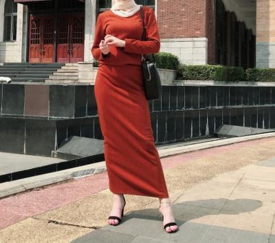 China Soft Feeling Ladies Fashion Dress Ladies Solid Color Base Long Sleeve Stretch High Neck Base Slim Dress for sale