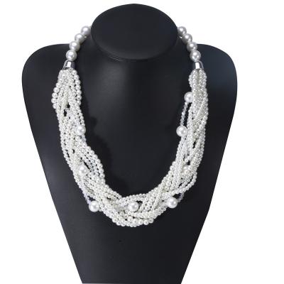 China Casual/Sporty Luxury Pearl Customize Sale Pearl Necklace For Women Wedding Party for sale