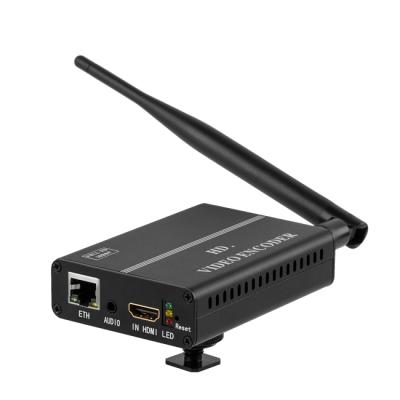 China H8110W h.264 ip wifi hdmi 1080p hdmi input wireless video encoder iptv streaming h.264 encoder 640*360~1920*1080 (can customize) for sale