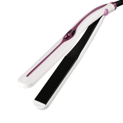 China RV KM-2204 High Quality ABS Material Safety Using Straightener And Curler 2 In 1 Hair Iron for sale