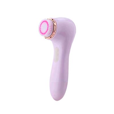 China USB Rechargeable Waterproof Face Brush Exfoliation Massage Blackhead Rechargeable DEEP CLEANING Rotating Soft Removal for sale