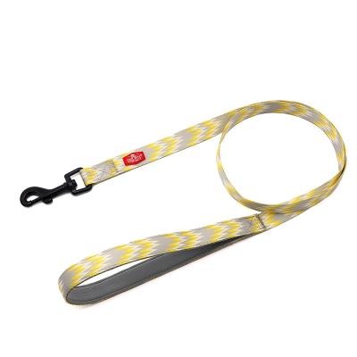 China Durable Durable Pet Lead Strong Waterproof Rubber PVC Coated Fashion Dog Leash For Medium Large Dogs for sale