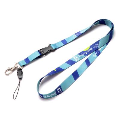 China Custom Polyester Los Angeles i Lanyard For Cell Phone With High Quality for sale