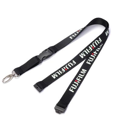 China Promotion Gifts High Quality Detached Custom Silkscreen Printing Logo Polyester Airbus Lanyards For Mobile Phone for sale