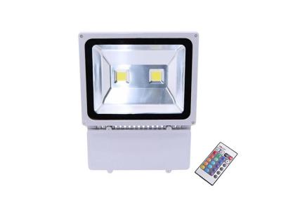 China High Power RGB LED Flood Light 100w , Waterproof AC 220V 110v Outdoor Led Flood Light City Lighting for sale