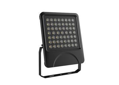 China Black Waterproof Led Flood Light 50w With 10 25 45 60 90 Small Angle 2700K - 6500K for sale