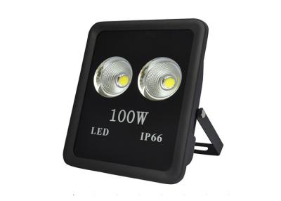 China Outside IP66 Slim LED Flood Light , Small Beam Angle Cob Led Floodlight 100w Multi Head for sale