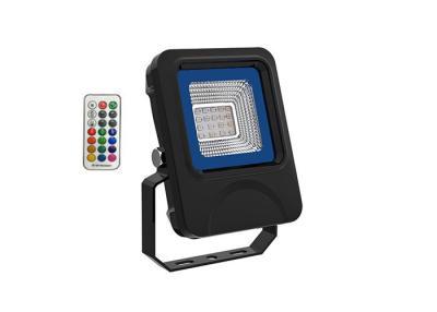 China Remote Control 10w Rgb Waterproof Led Flood Light , Outside Smd Led Floodlights for sale