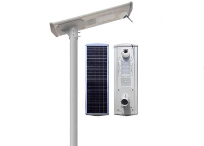 China Renewable Energy Smart Solar Garden Lights , 15W Automatic Solar Street Light For Surveillance for sale