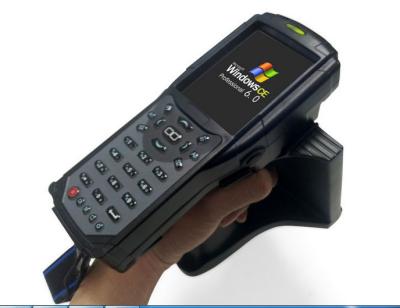 China Handheld Industrial PDA /RFID barcode Scanner /Rugged Handheld Computer for sale