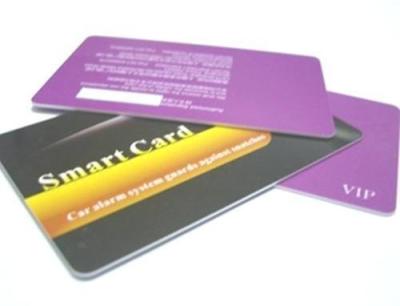 China CR80 13.56Mhz ISO14443A smart card  Classic 1K/4K RFID card for sale