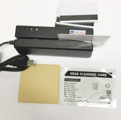 China MSR X6 Smallest Magnetic Stripe Card Reader Writer Encoder Credit Mini MSR206 for sale