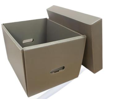 China Waterproof PP Corrugated Polypropylene Plastic Shipping Box With Optional Feature for sale