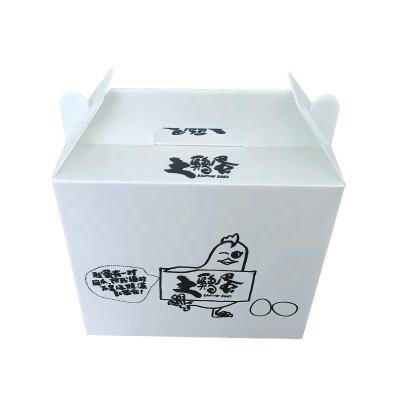 China Waterproof Printing Corrugated Egg Gift Vegetable Storage PP Plastic Packaging Boxes for sale