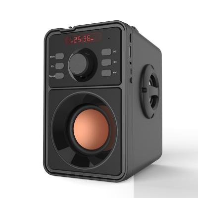 China Portable FM MP3 USB DJ 2.1 Wireless Outdoor Subwoofer Battery Building Easiny mp09 Wireless Speaker for sale