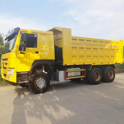 Cina Cino autocarri con cassone ribaltabile utilizzati di HOWO 6x4 16 20 ruota cubica Tipper Mining del tester 10 in vendita