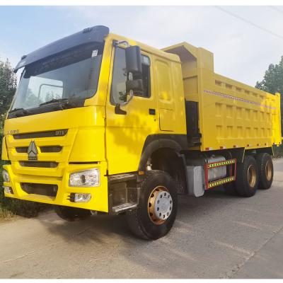 China LSXC HOWO Used Dump Trucks 8X4 /6X4 Sinotruk Tipper 10 Tires for sale